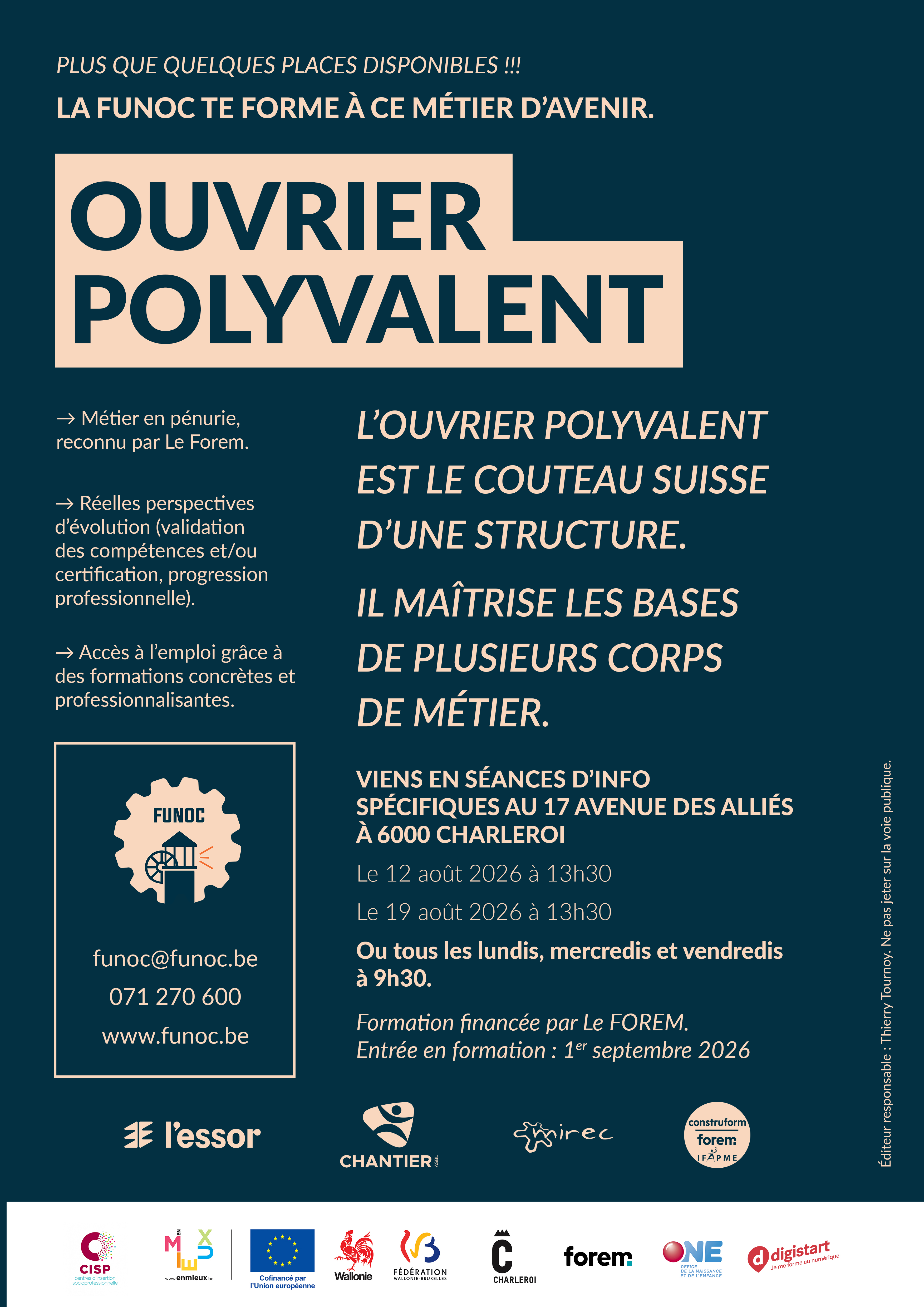 Deviens ouvrier polyvalent dans la maintenance des bâtiments